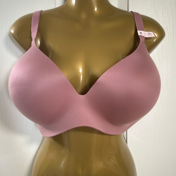 NWT VICTORIAS SECRET Perfect Shape Mauve Bra Sz 38G - Picture 1 of 10